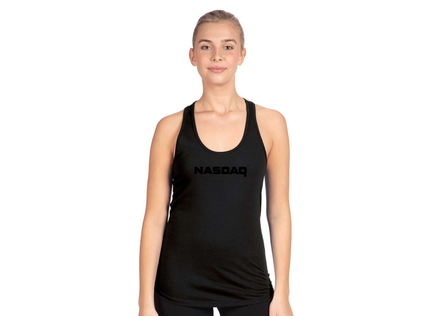 Women's Nasdaq Logo Next Level Ideal Racerback Tank
