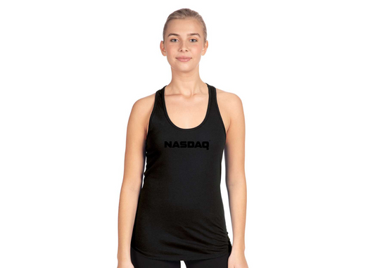Women's Nasdaq Logo Next Level Ideal Racerback Tank