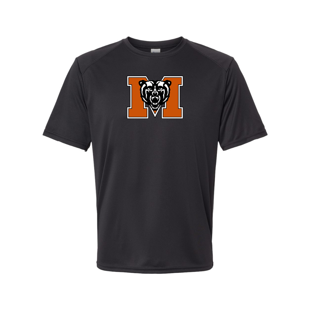 Men's Mercer Bears Logo Polyester T-Shirt