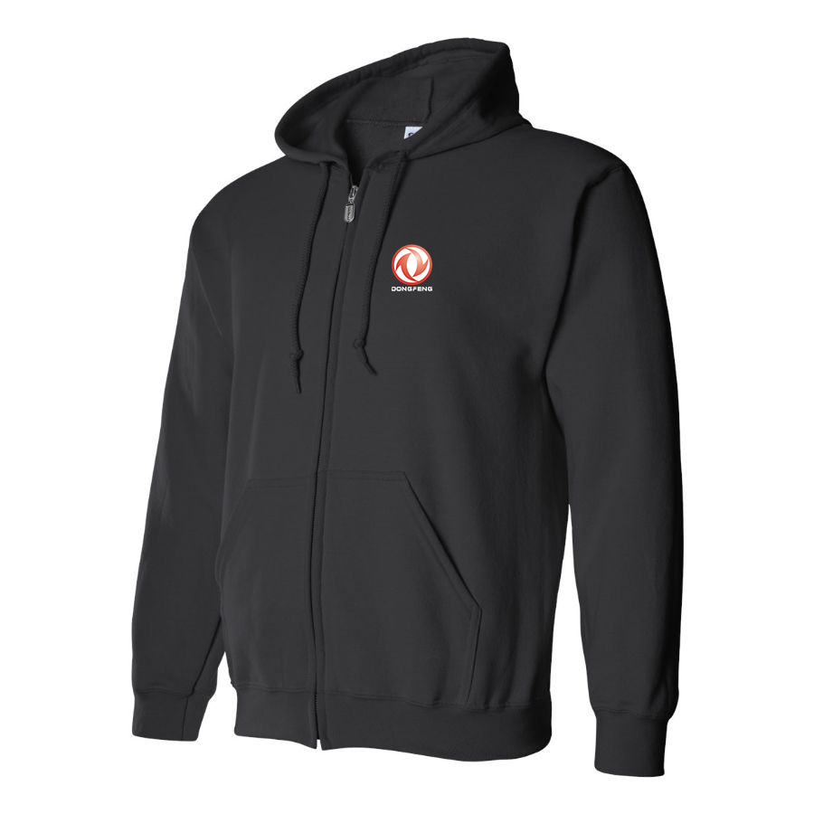 Men's Dongfeng Logo Zipper Hoodie