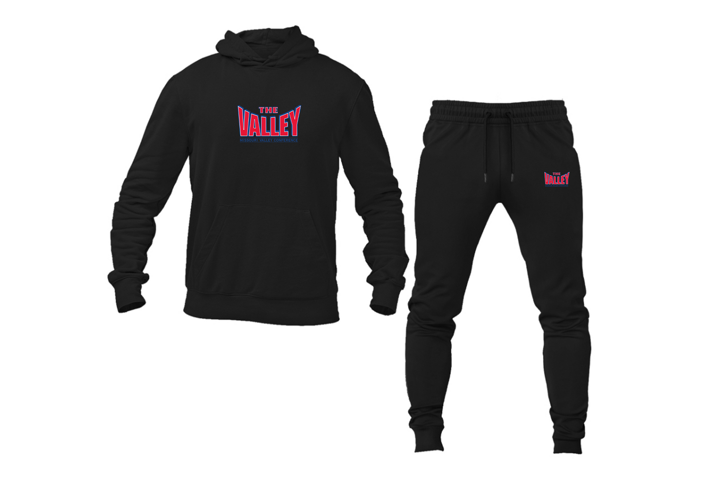 Men's Missouri Valley Conference Logo Hoodie Joggers Set