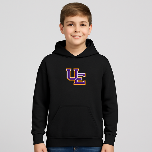 Youth Evansville Purple Aces Logo Pullover Hoodie