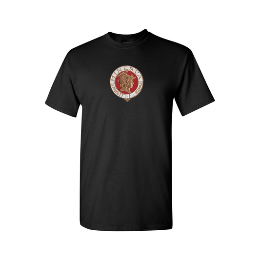 Men's Minerva Cars Logo Cotton T-Shirt