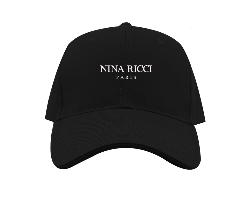 Nina Ricci Paris Logo Dad Baseball Cap Hat