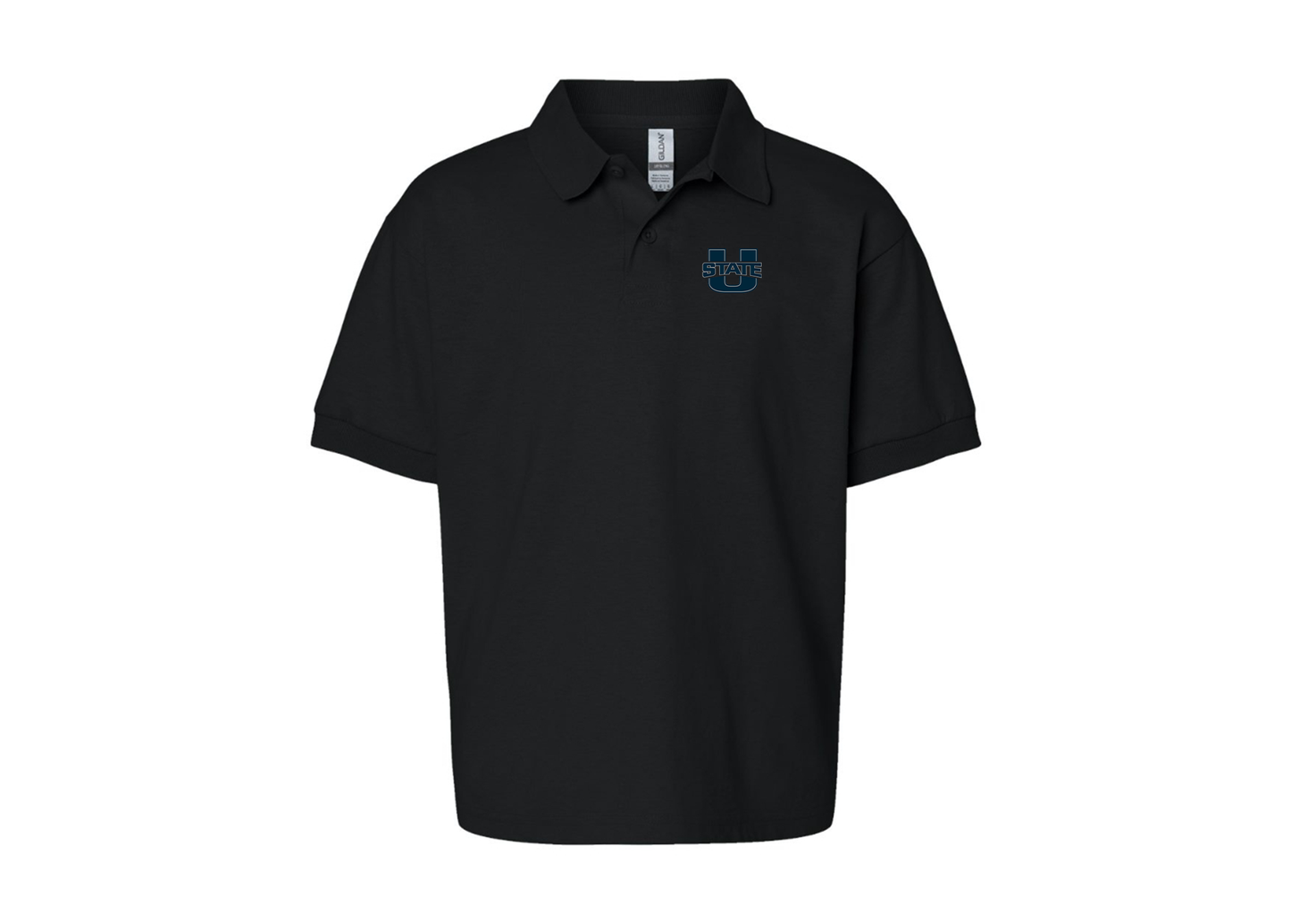 Youth Utah State Aggies Gildan Dry Blend Jersey Polo