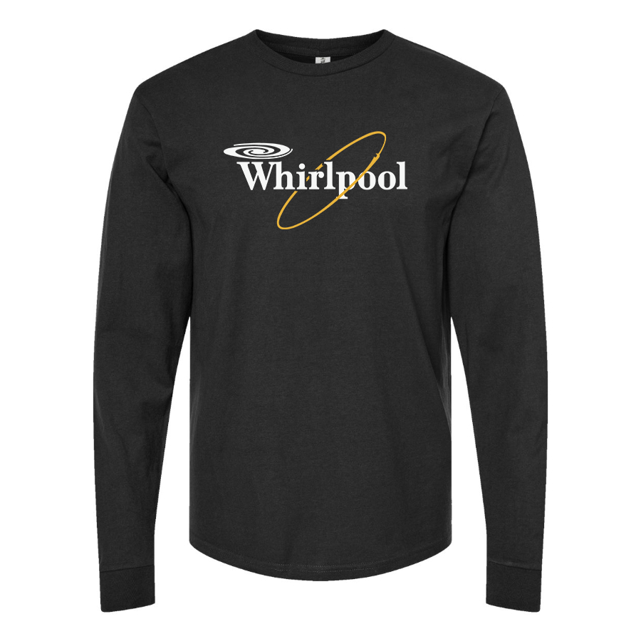 Youth Whirlpool Logo Cotton Long Sleeve T-Shirt