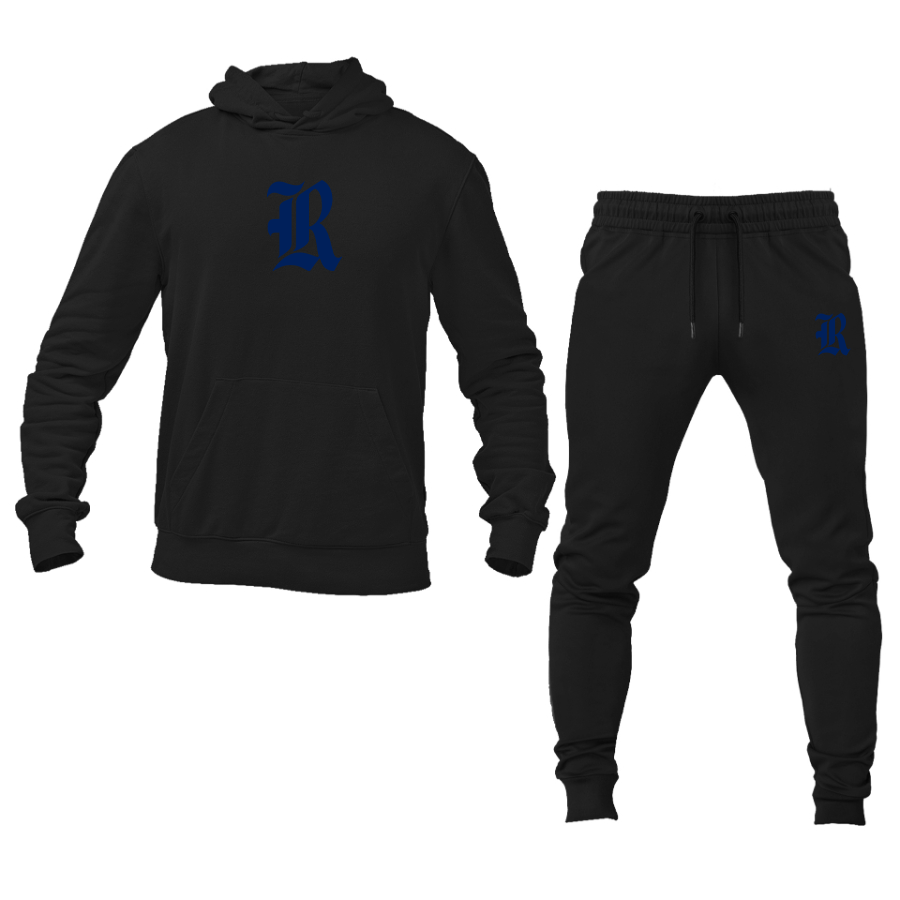 Men's Rice Owls Logo Hoodie Joggers Set