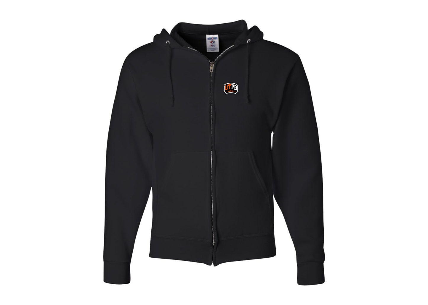 Men's UTPB Falcons JERZEES NuBlend Full-Zip Hooded Sweatshirt