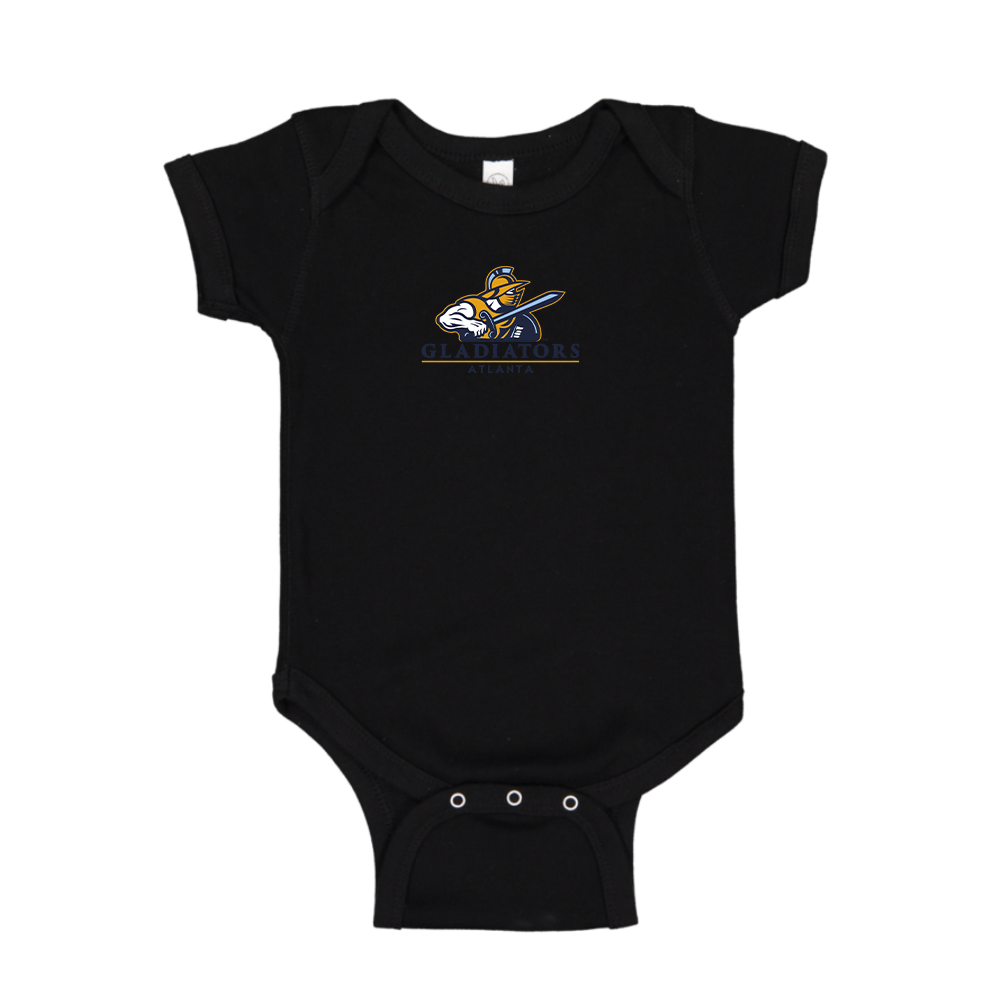 Atlanta Gladiators Logo Baby Romper Onesie