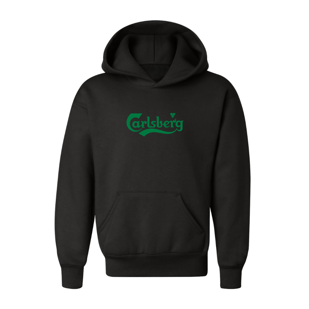 Youth Carlsbery Logo Pullover Hoodie