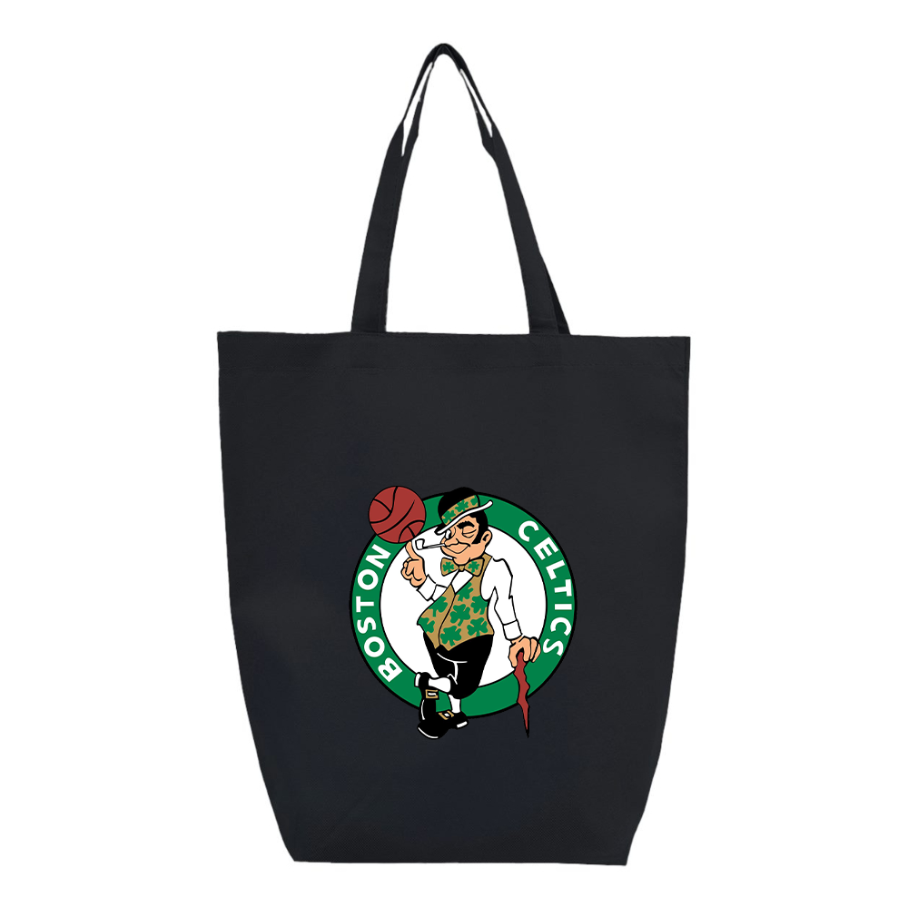 Boston Celtics Logo Q-Tees Non-Woven Gusset Bottom Tote