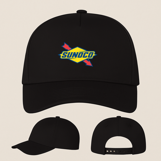 Sunoco Gas Station Five Panel Twill Snapback Cap