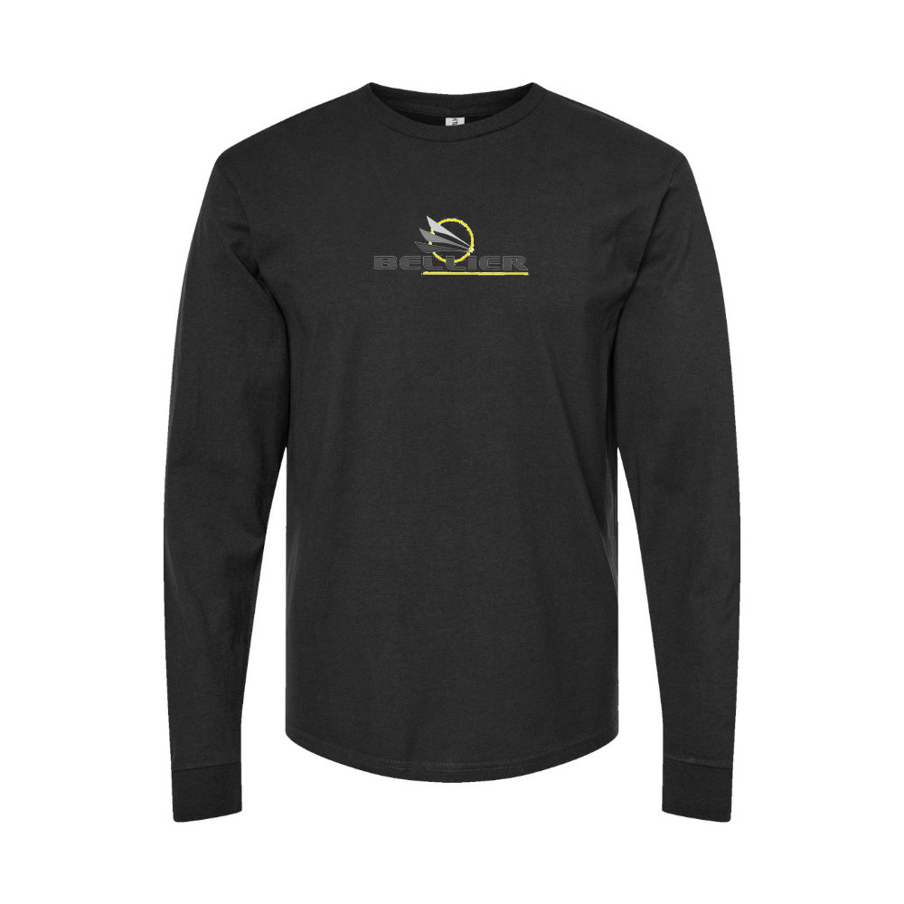 Men's Bellier Automobiles Logo Long Sleeve T-Shirt