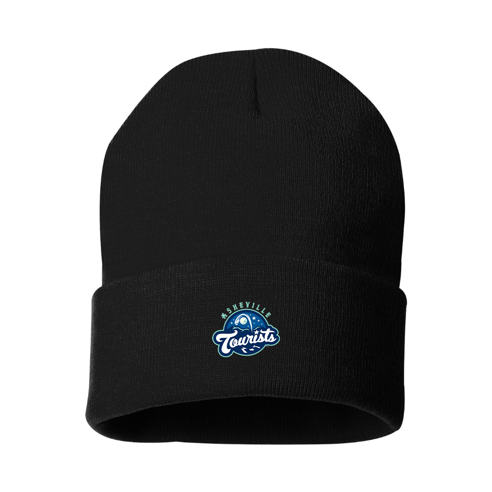 Asheville Tourists Logo Beanie Hat
