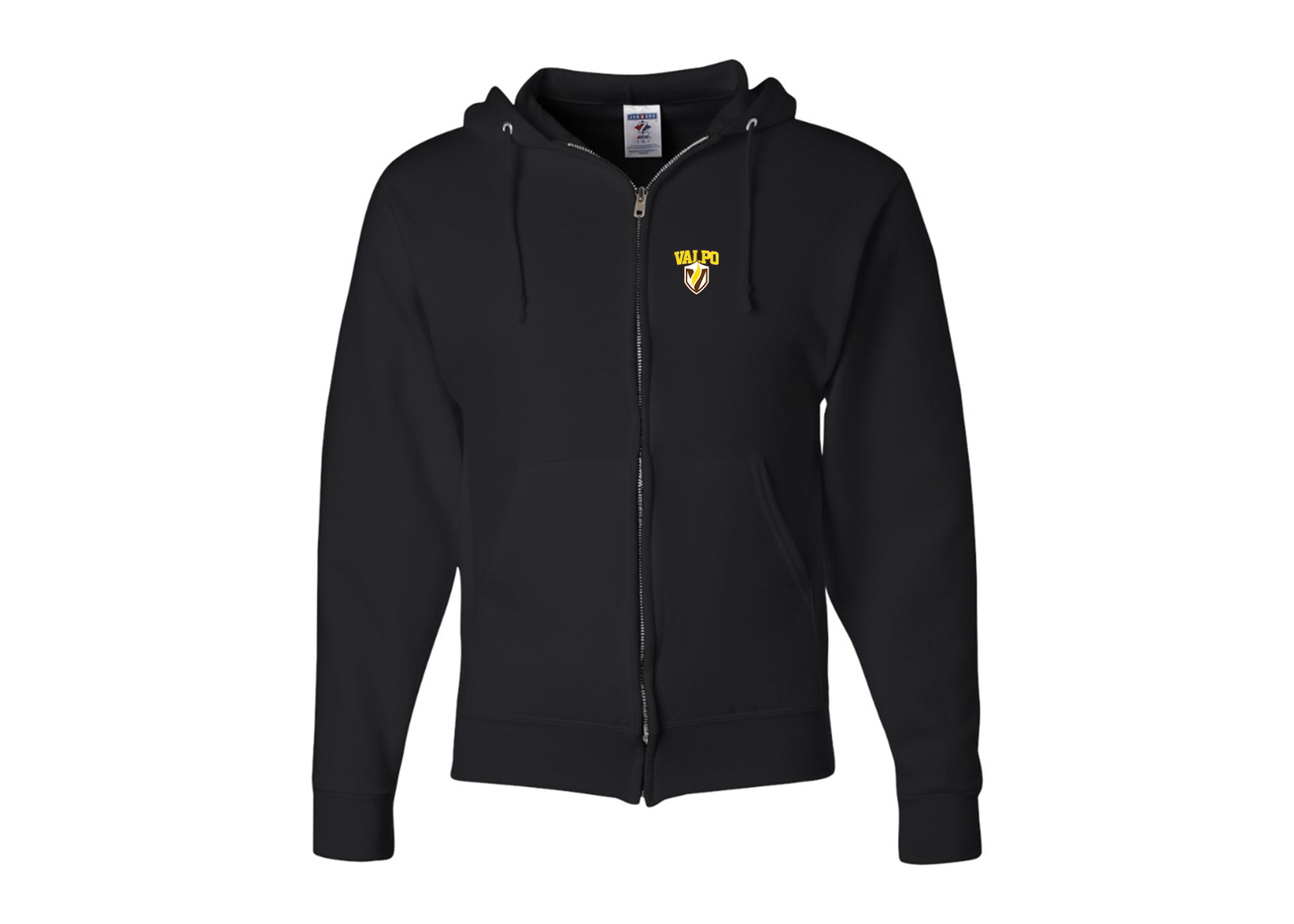 Men's Valparaiso Crusaders JERZEES NuBlend Full-Zip Hooded Sweatshirt