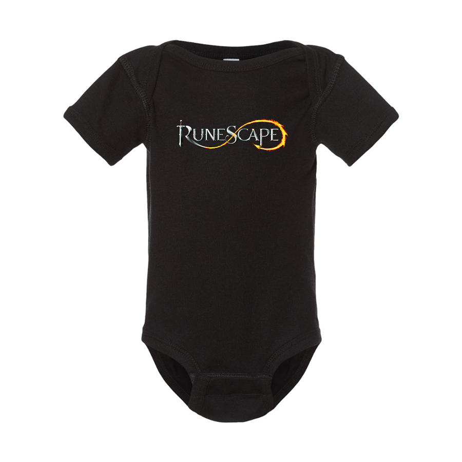 Runescape Logo Rabbit Skins Infant Baby Rib Bodysuit