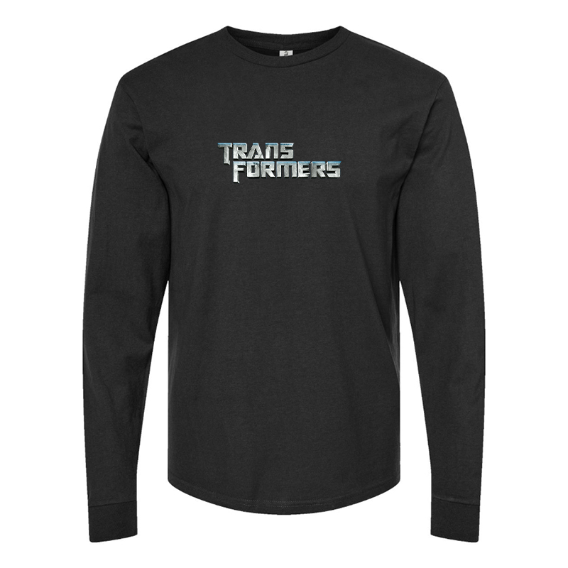 Men's Transformers Logo Long Sleeve T-Shirt
