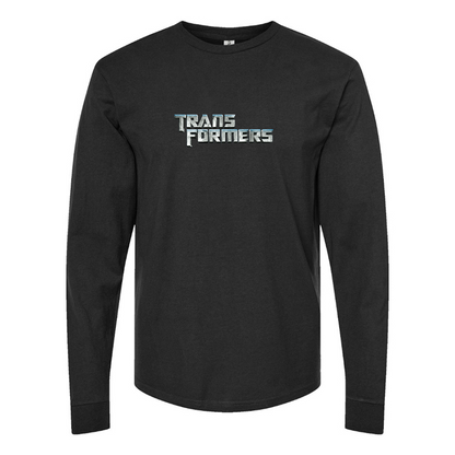Men's Transformers Logo Long Sleeve T-Shirt