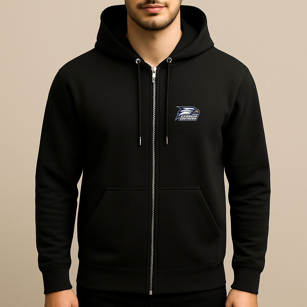 Men's Georgia Southern Eagles Logo Zipper Hoodie