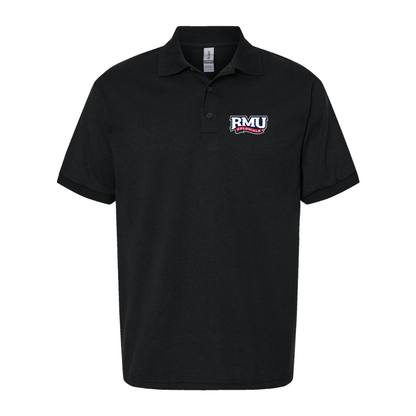 Men's Robert Morris Colonials Logo Gildan Dry Blend Jersey Polo