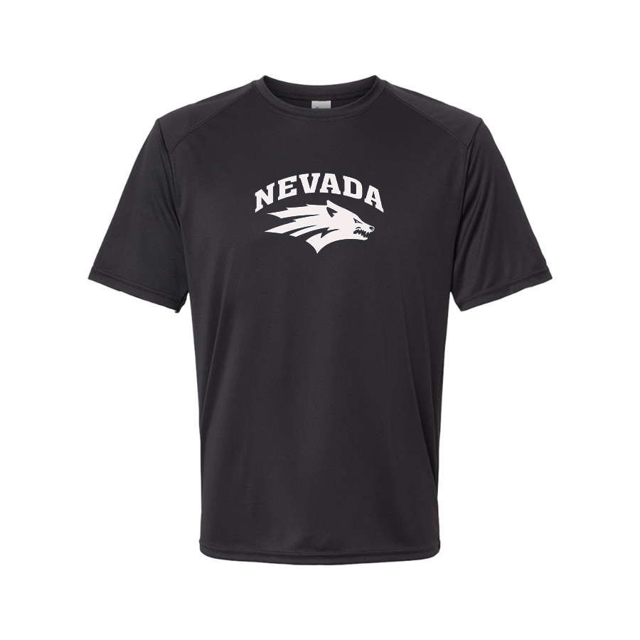 Men's Nevada Wolf Pack Logo Polyester T-Shirt