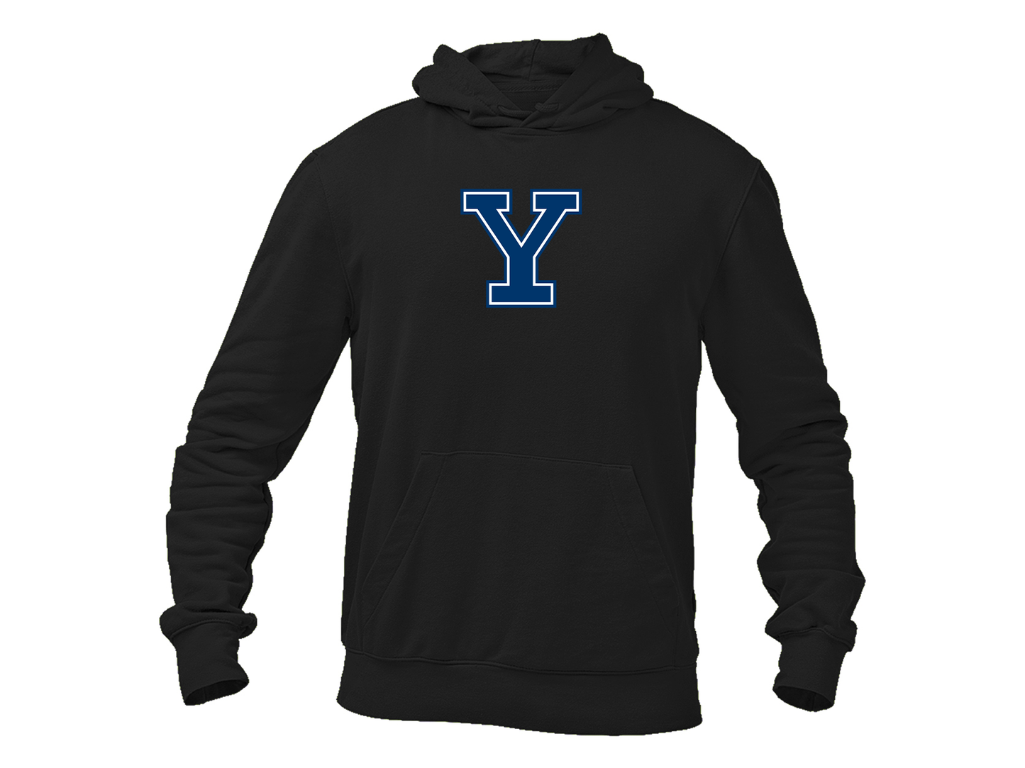 Men's Yale Bulldogs Gildan  Heavy Blend Hooded Sweatshirt
