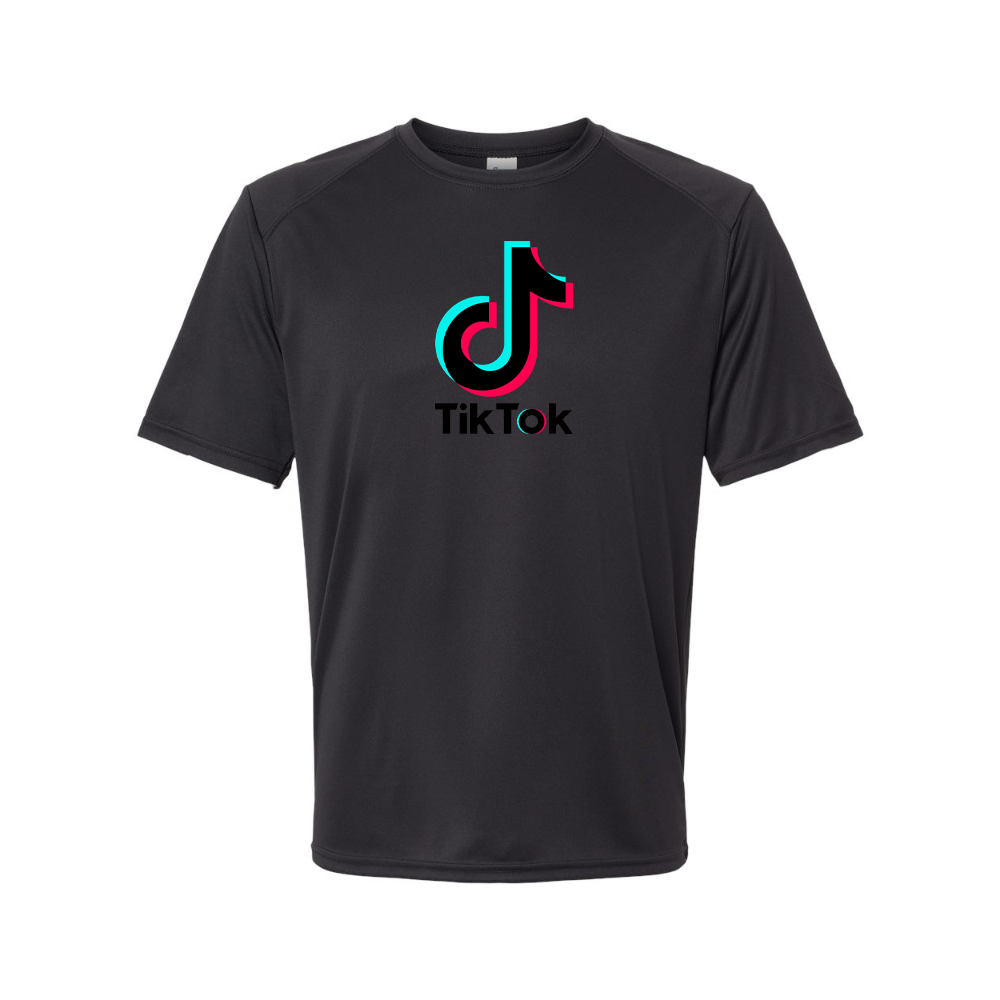 Men's TikTok Social Polyester T-Shirt