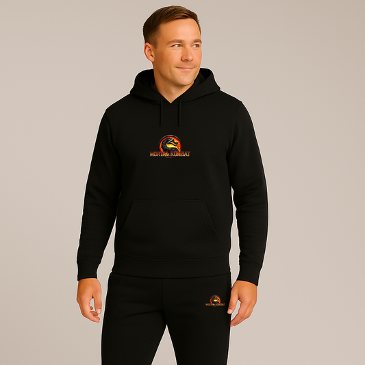 Men's Mortal Kombat Game Hoodie Joggers Set