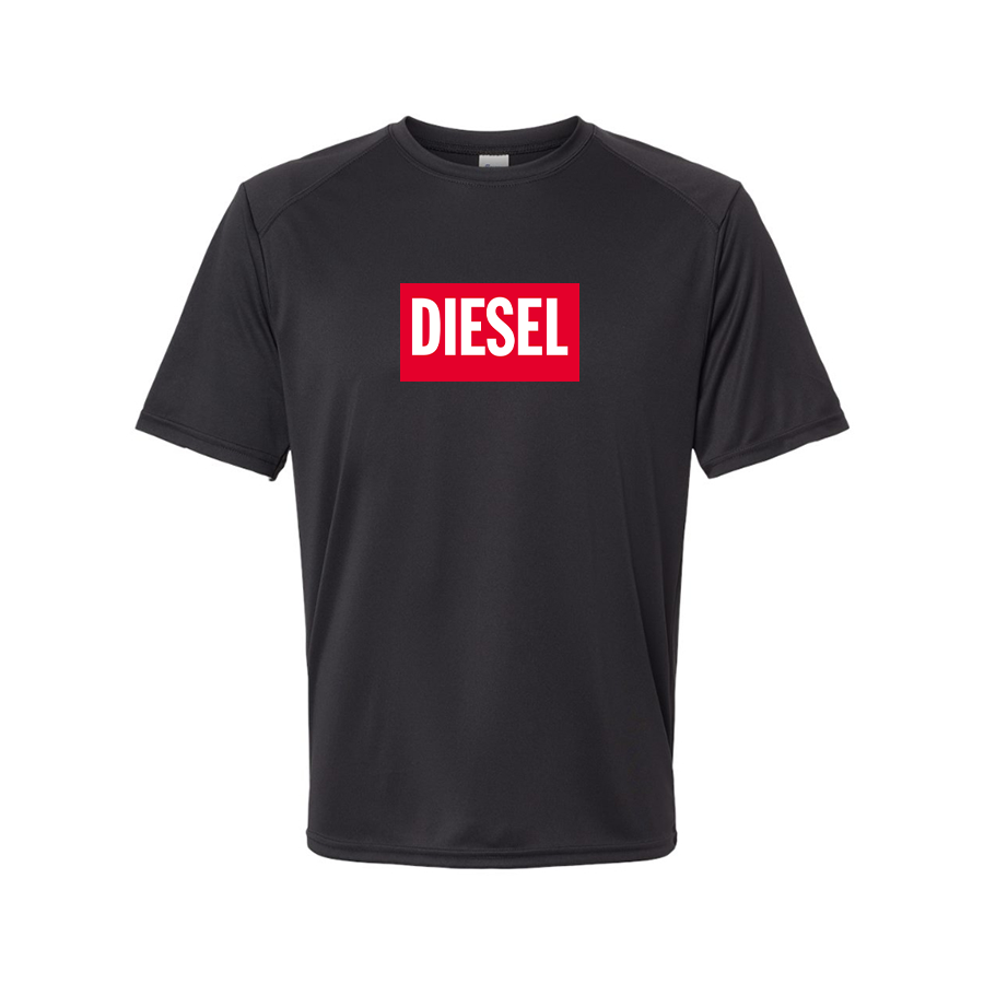 Men's Diesel Logo Polyester T-Shirt