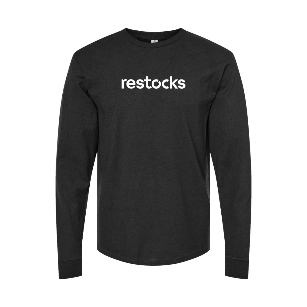 Youth Restocks Logo Cotton Long Sleeve T-Shirt