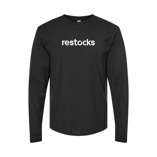 Youth Restocks Logo Cotton Long Sleeve T-Shirt