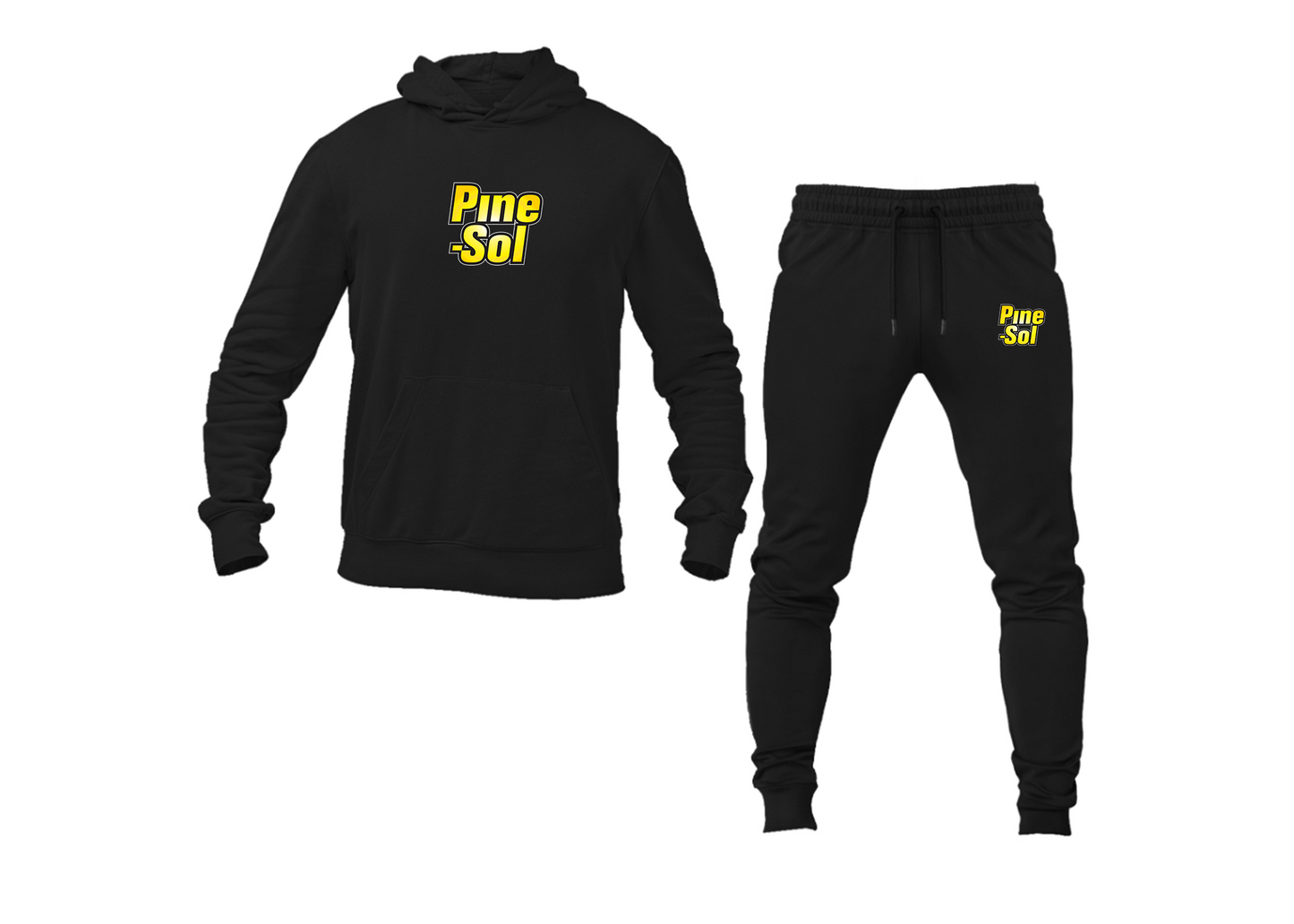 Men's Pine Sol Logo Hoodie Joggers Set