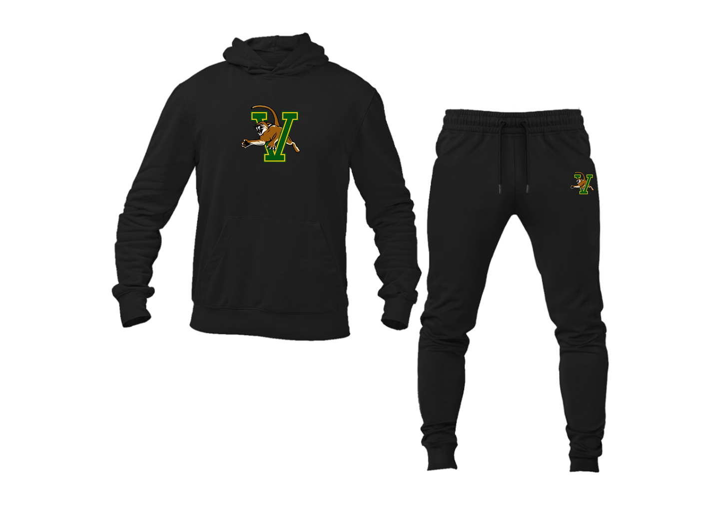 Men's Vermont Catamounts Hoodie Joggers Set