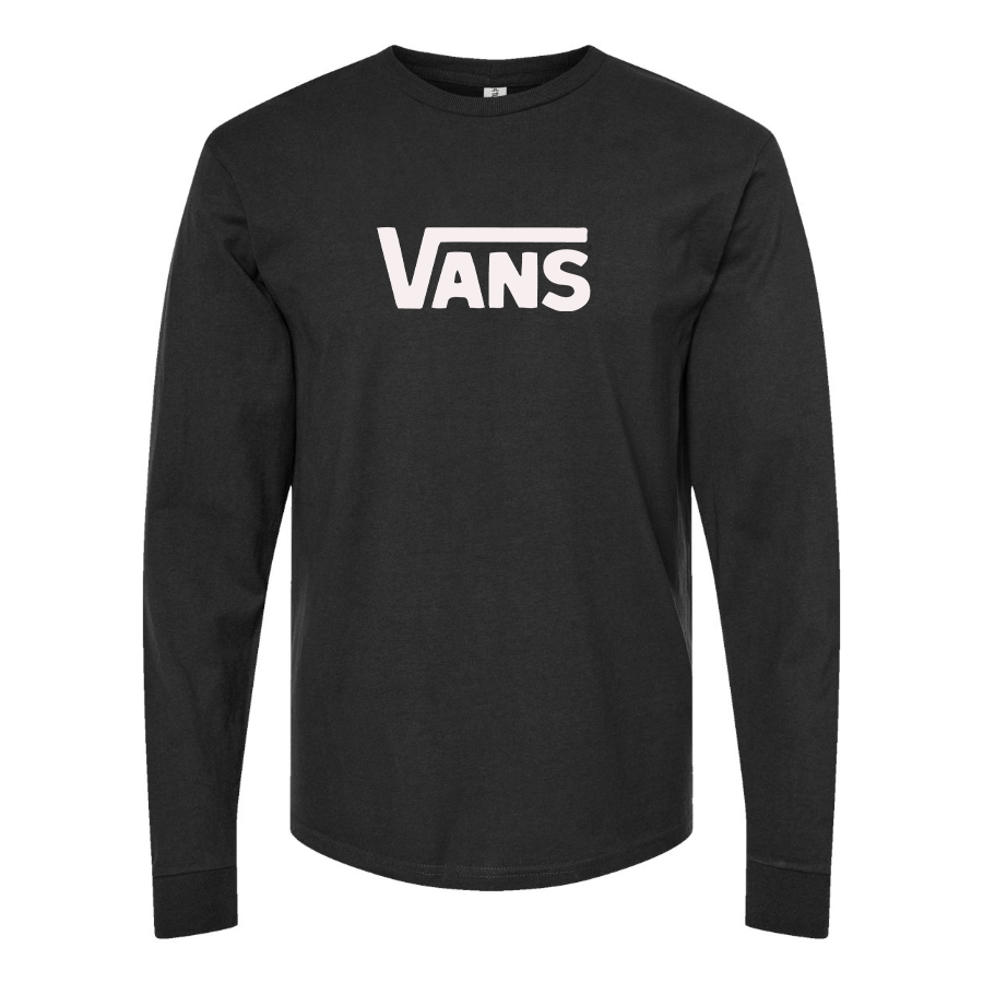 Youth Vans Logo Cotton Long Sleeve T-Shirt