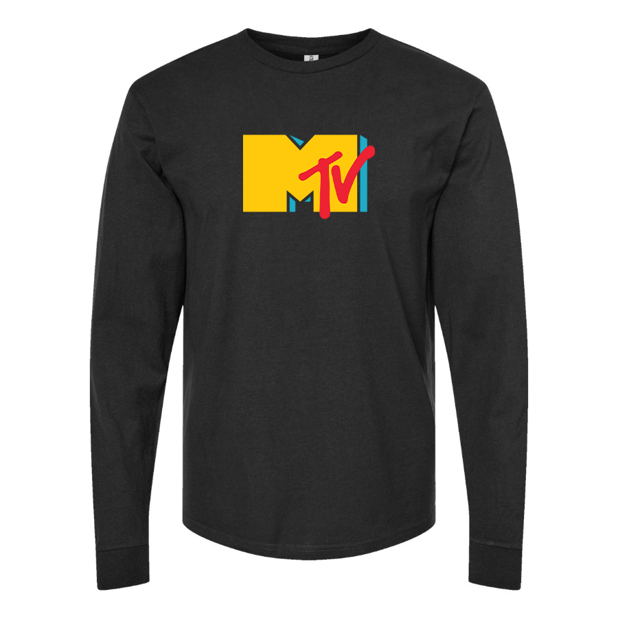 Men's MTV Logo Long Sleeve T-Shirt