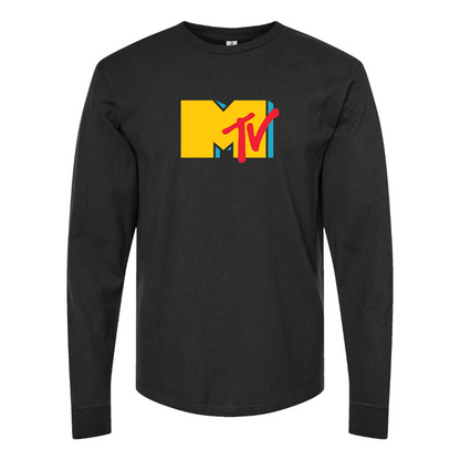 Men's MTV Logo Long Sleeve T-Shirt