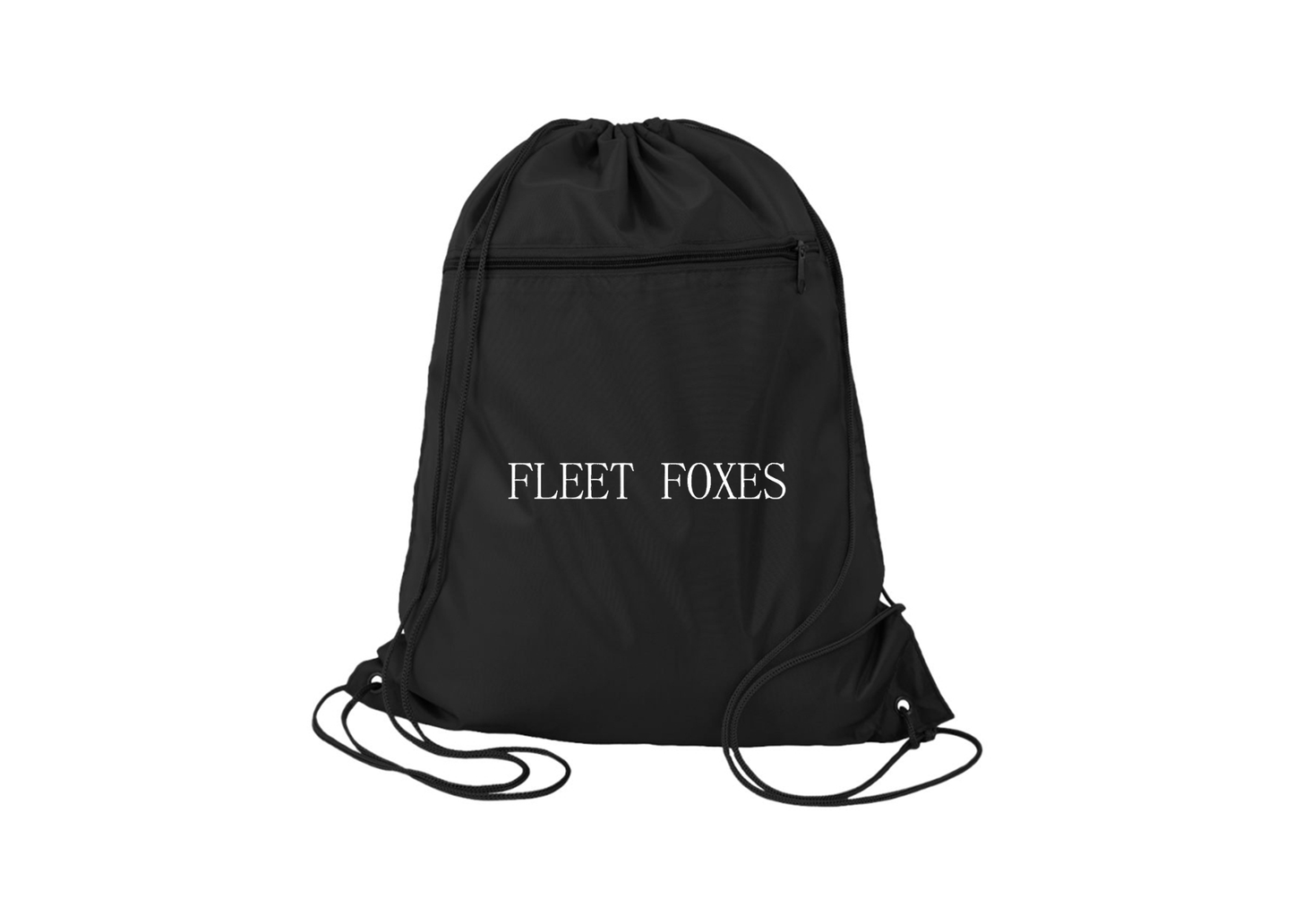 Fleet Foxes Logo Q-Tees - Polyester Cinchpack