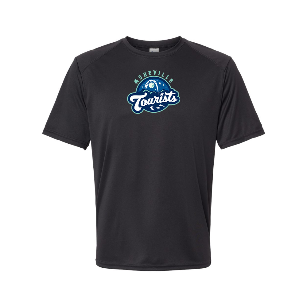 Men's Asheville Tourists Logo Polyester T-Shirt