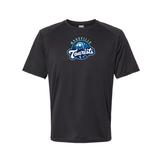 Men's Asheville Tourists Logo Polyester T-Shirt