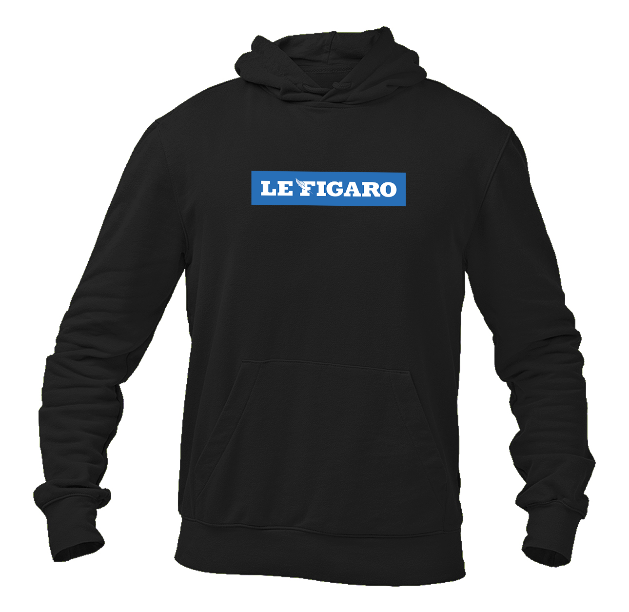 Men's Le Figaro Logo  Pullover Hoodie