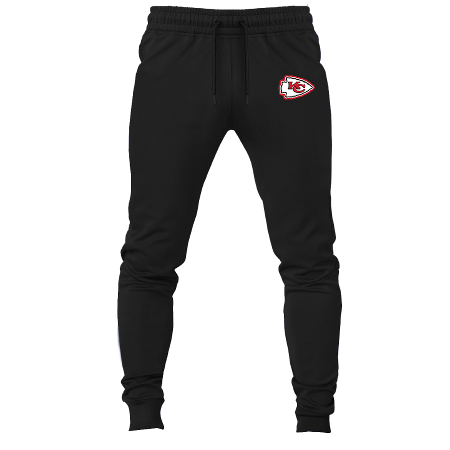 Men's KC Chiefs Logo Joggers Sweatpants