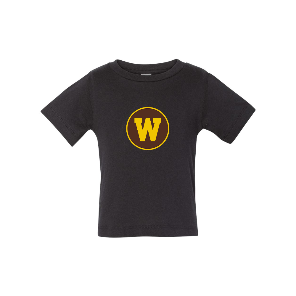 Western Michigan Broncos BELLA CANVAS Infant Jersey Tee