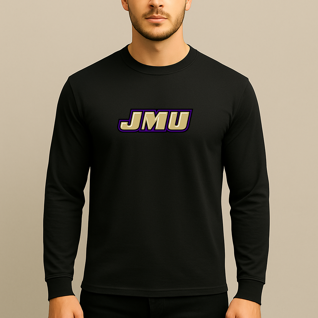 Men's James Madison Dukes Logo Long Sleeve T-Shirt