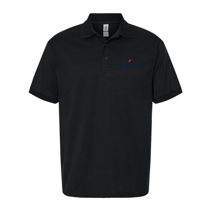 Men's Air France Logo Gildan Dry Blend Jersey Polo
