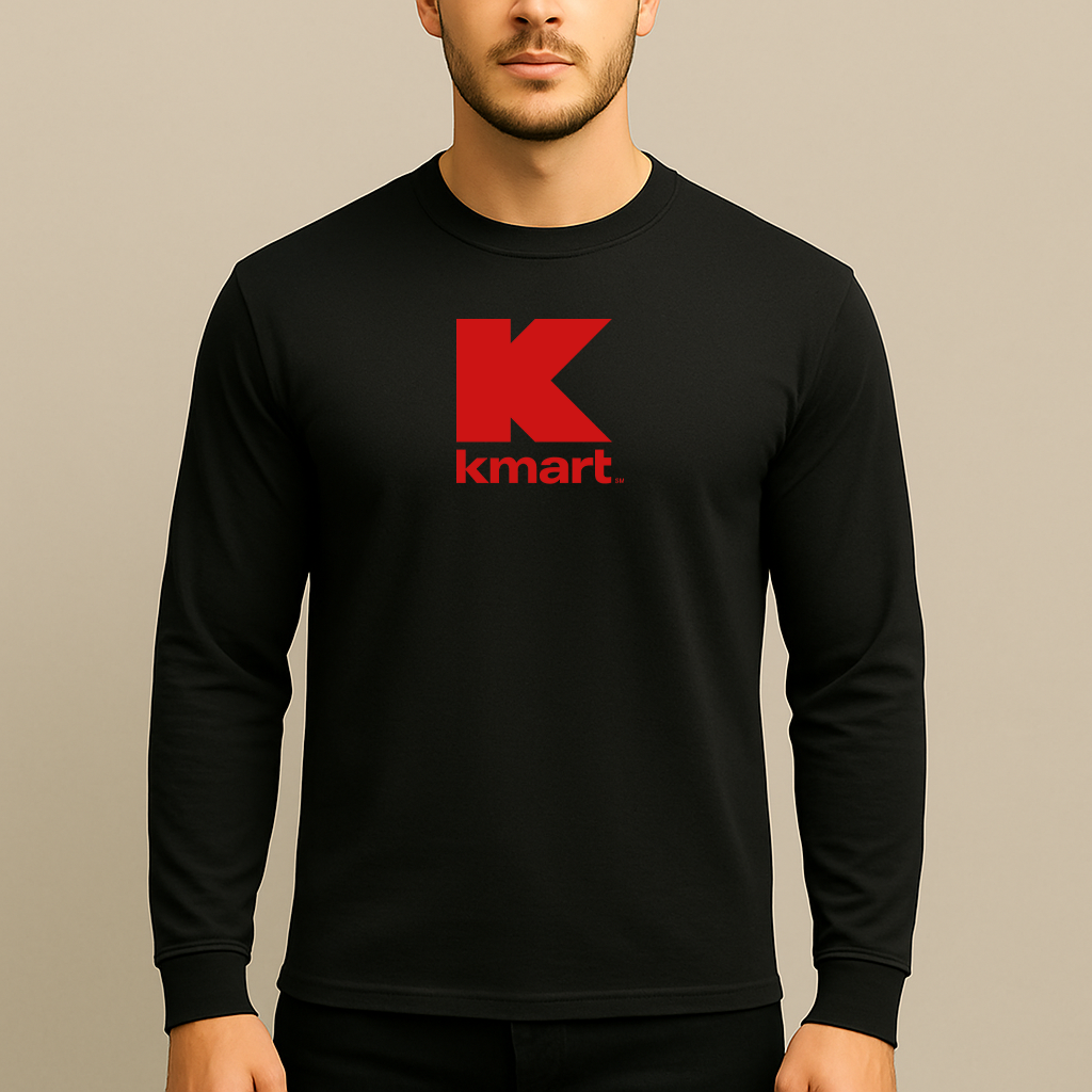 Men's Kmart Logo Long Sleeve T-Shirt