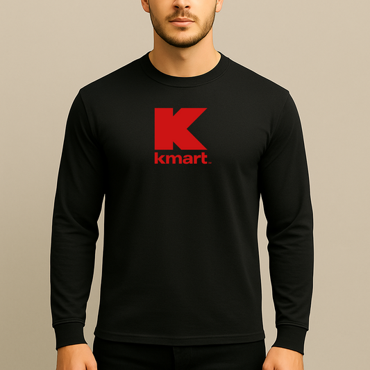 Men's Kmart Logo Long Sleeve T-Shirt