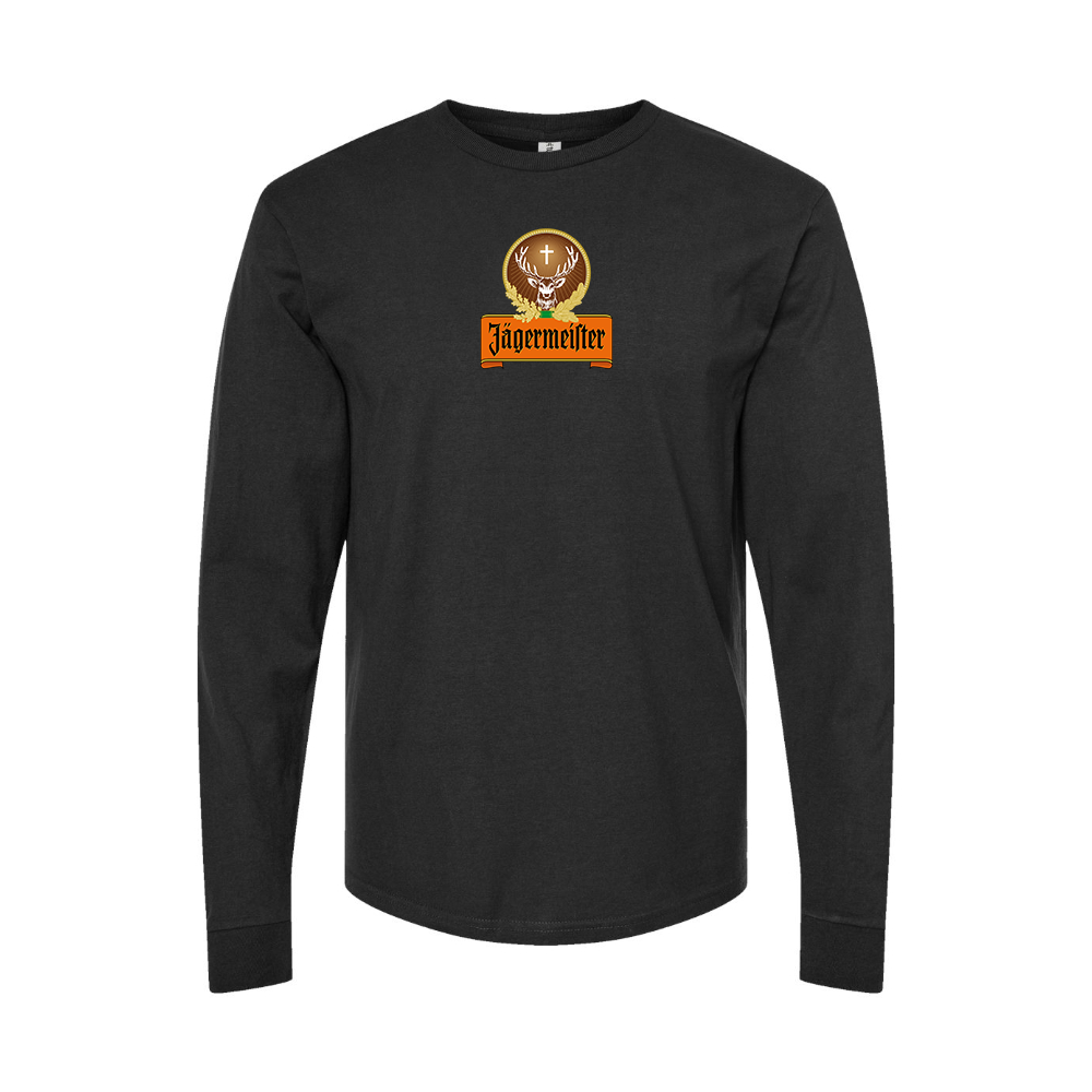 Youth Jagermeister Logo Cotton Long Sleeve T-Shirt