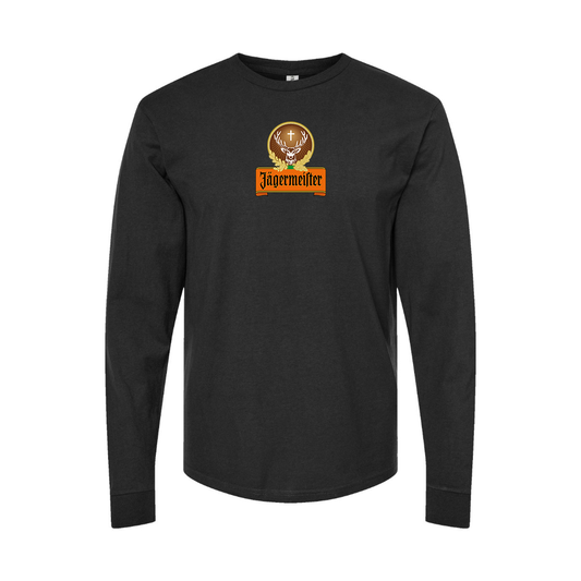 Youth Jagermeister Logo Cotton Long Sleeve T-Shirt