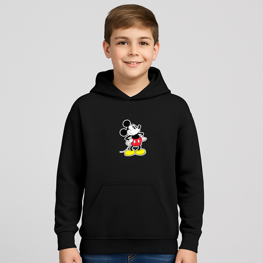 Youth Kids Mickey Mouse Cartoon Pullover Hoodie