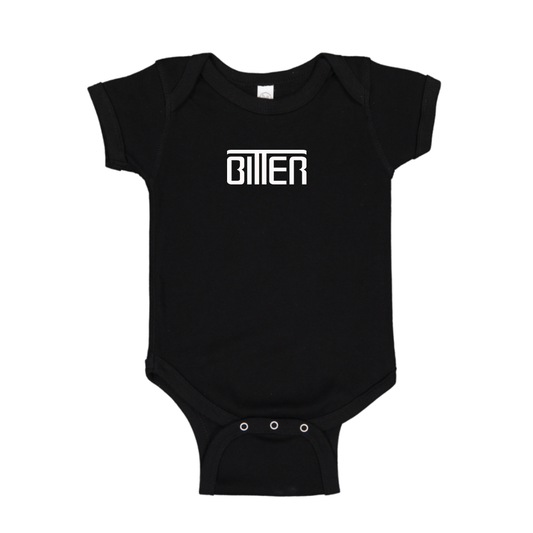 Bitter Logo Baby Romper Onesie